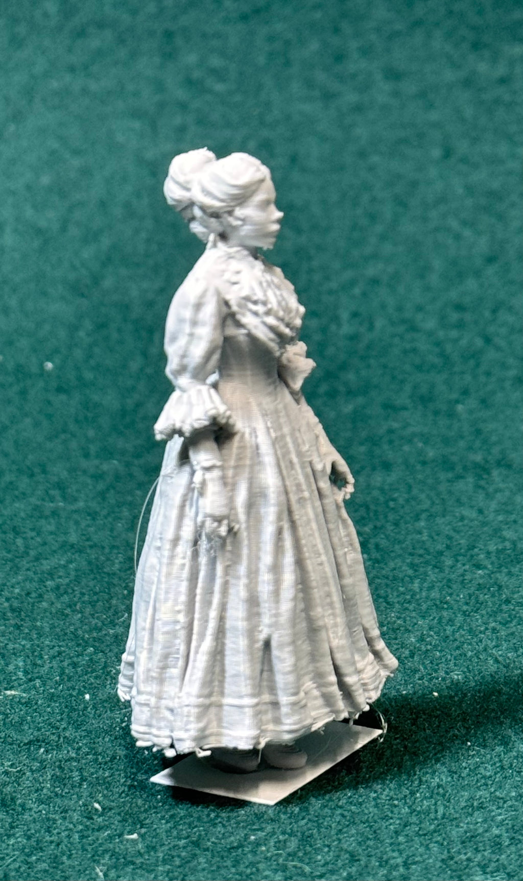1880er 7 Frauen der Mittelklasse Personen 0026 Figur Deko Statue Fantasy