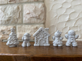 Lebkuchen Figuren Set 5-teilig Weihnachtsdeko