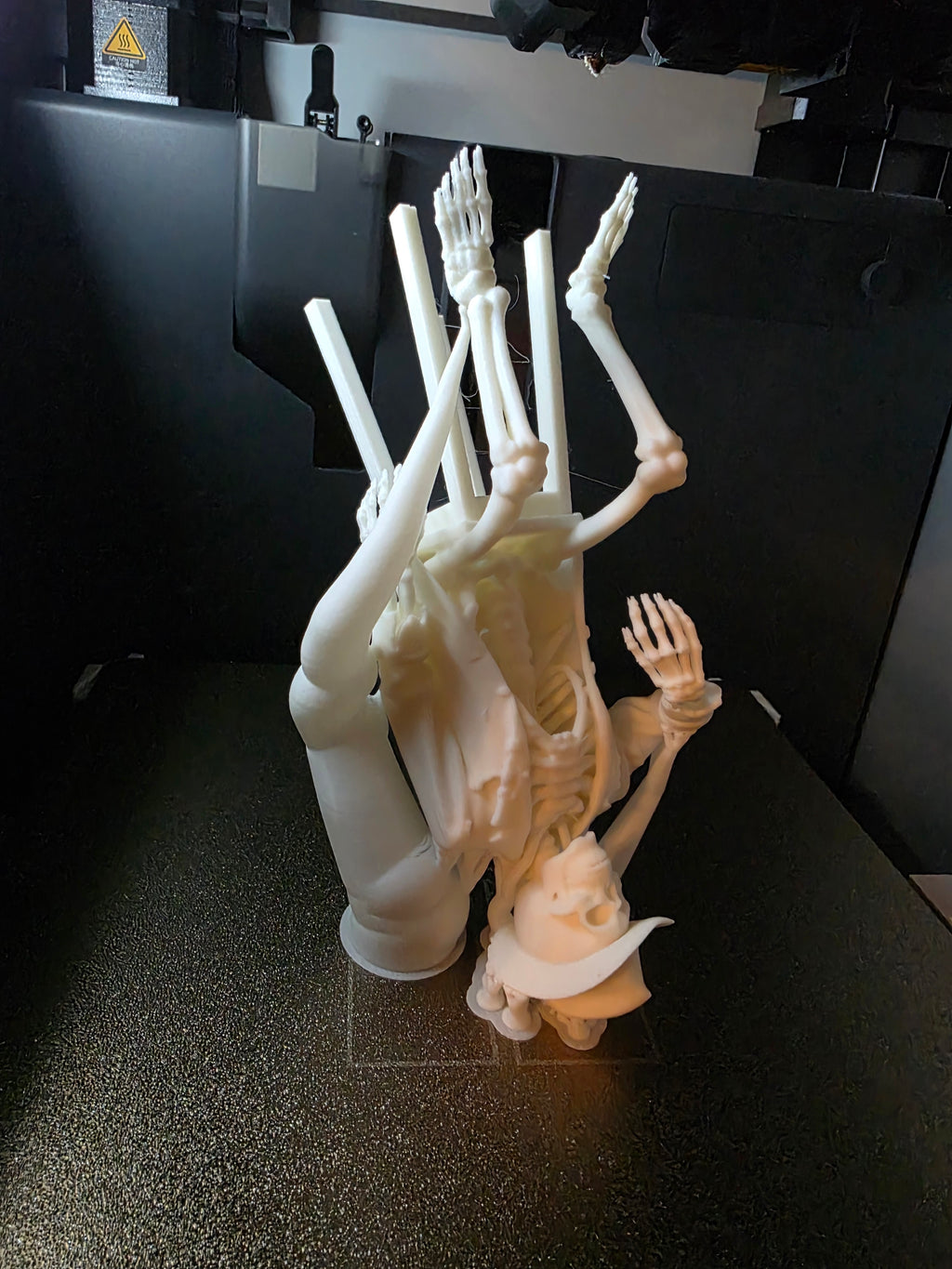 Skelett Bar vergessen Figur