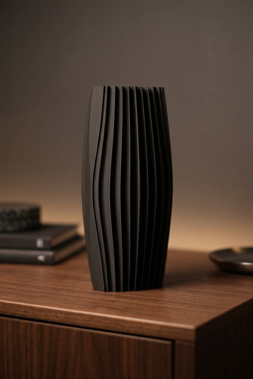 Vase Dreifach-Wellen - Modern