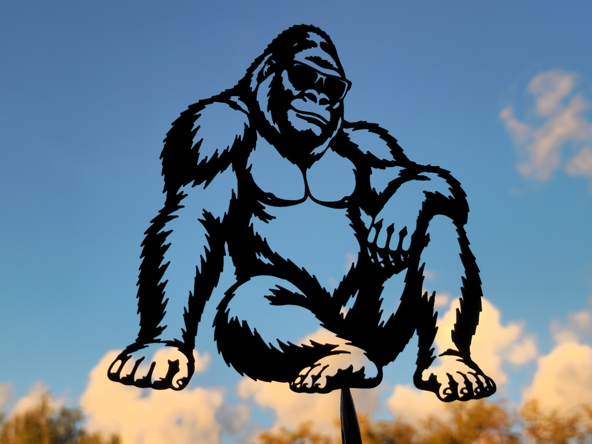 Coole Gorilla Sonnenbrillen Wandkunst Wandbild Wanddeko Wanddekoration