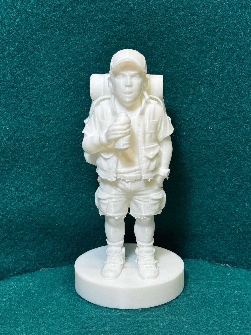 Grüne Horizont-Kadetten Junger Pfadfinder Figur Deko Statue Weihnachten