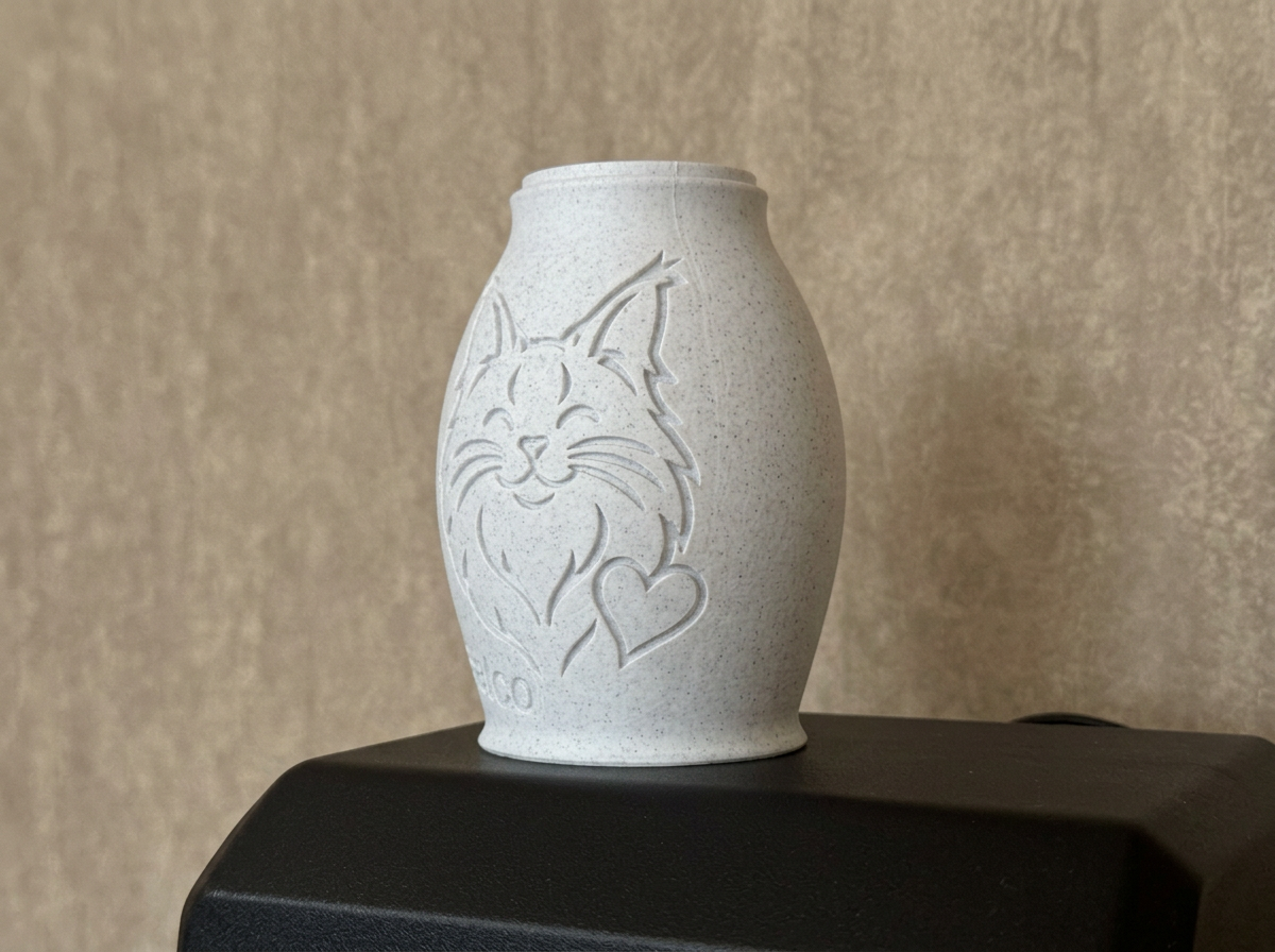 Tierurne Maine Coon Linien-Design