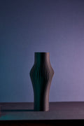 Vase Gerippt Fließend