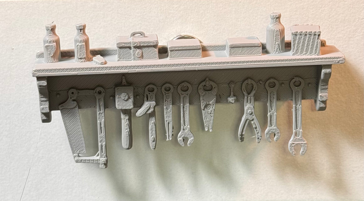 Werkstatt aus der Viktorianischen Ära Figur Deko Statue Puppenhaus Diorama
