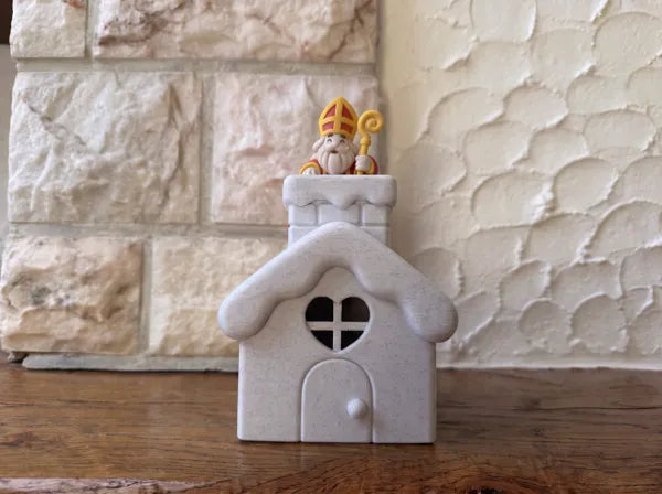 Lichthaus Sinterklaas schaut heraus