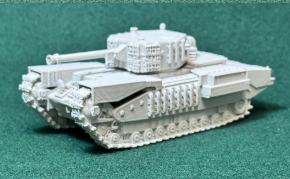 Zweiter Weltkrieg Großbritannien Mk. IV CHURCHILL + 12 verschiedene Figur Deko