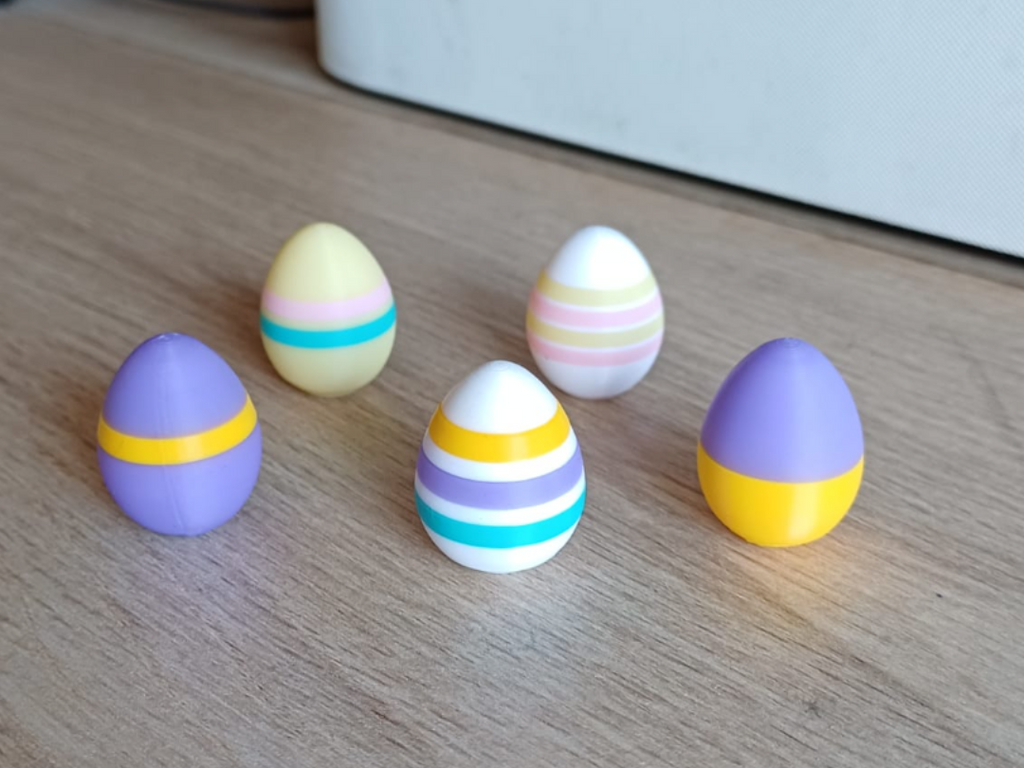 Mini Pastell Ostereier Niedlich & Anpassbar Figur Deko Statue Ostern süß
