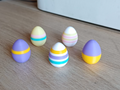 Mini Pastell Ostereier Niedlich & Anpassbar Figur Deko Statue Ostern süß