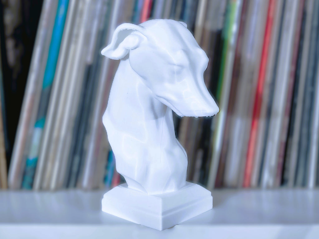 Windhund Kopf Skulptur