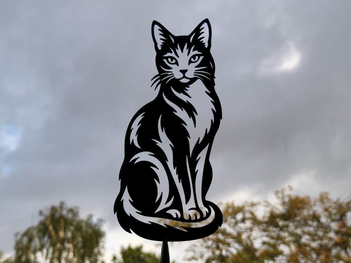 Katzensilhouetten-Wandkunst-Dekor Wandbild Wanddeko Wanddekoration Tiere