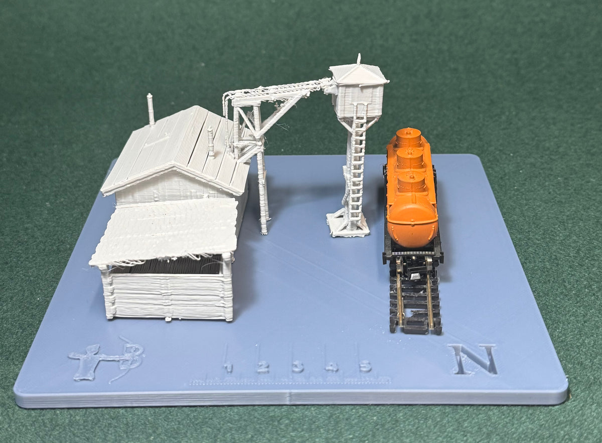 HO & N Struktur Sandlager & Turm Modelleisenbahn H0 Spur N Puppenhaus