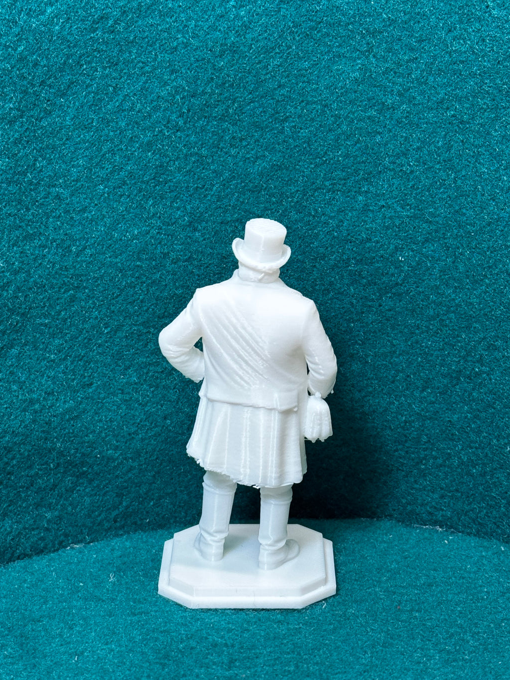 Kutscher (Älter) Mysteriöse Figur Deko Statue Puppenhaus Miniatur Diorama