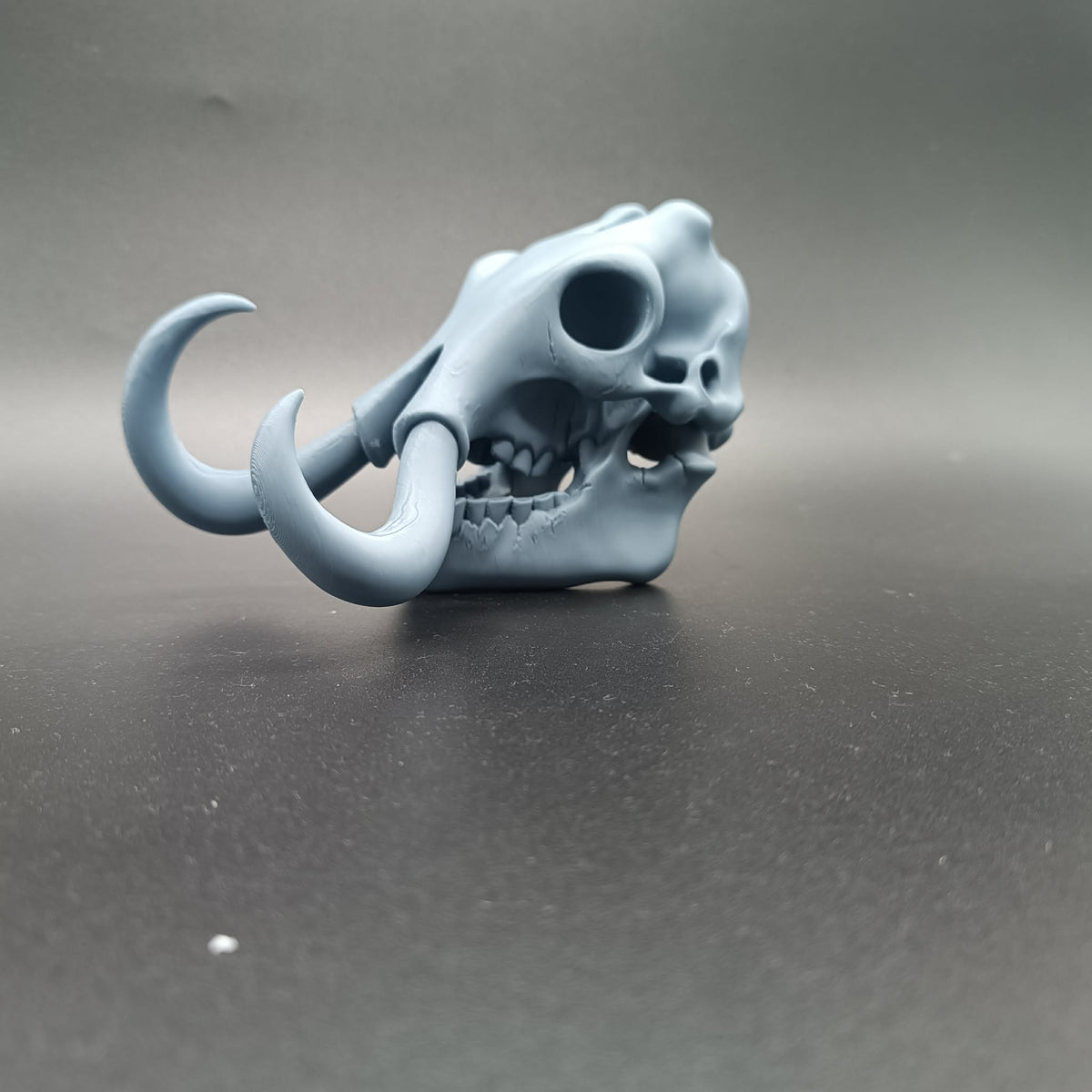Mammut Schädel Figur Deko