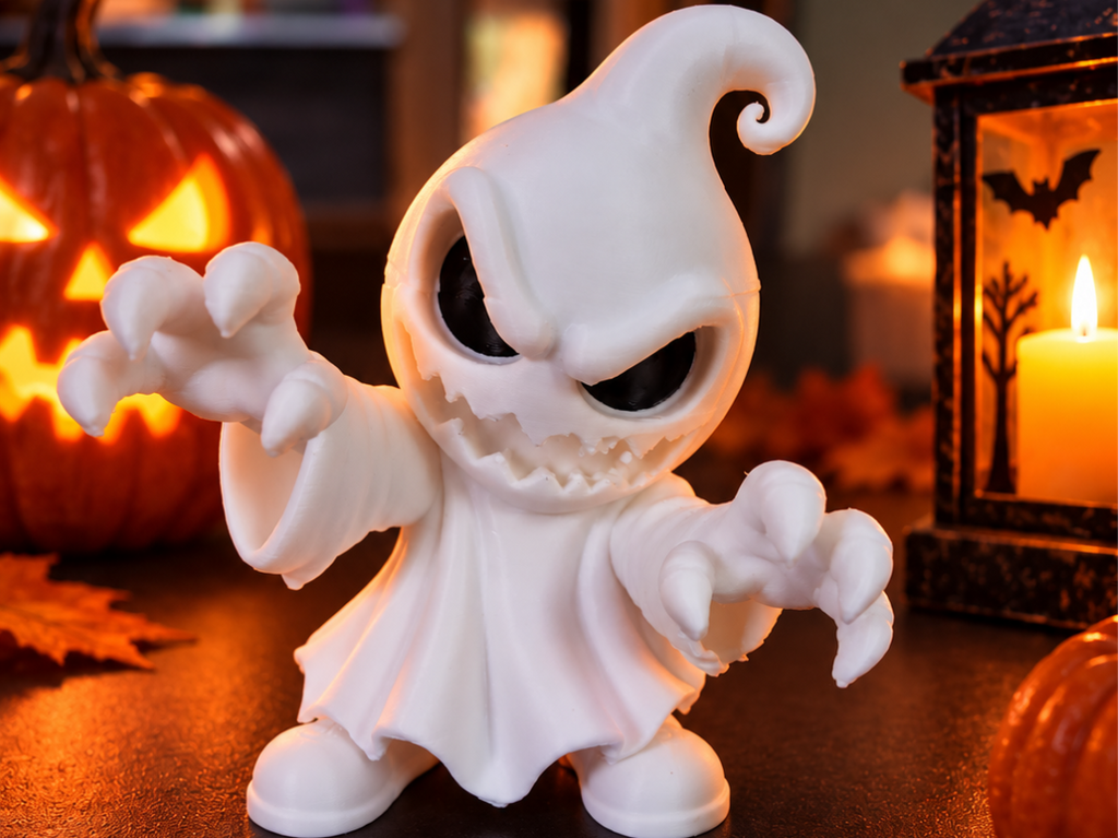 Böser kleiner Geist Figur Deko Statue Halloween Grusel Gothic Horror