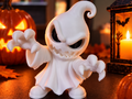 Böser kleiner Geist Figur Deko Statue Halloween Grusel Gothic Horror