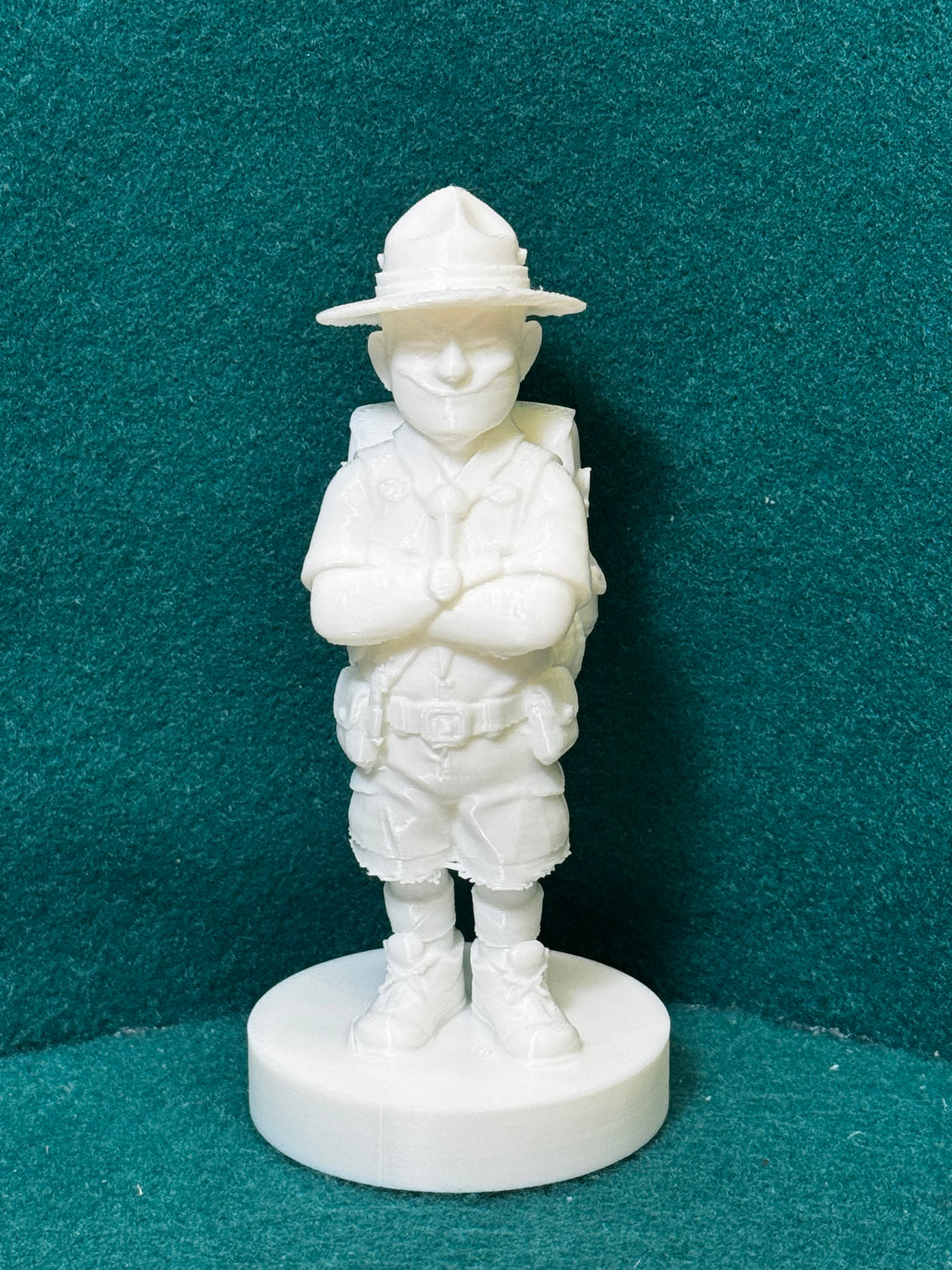 Green Horizon Cadets Patrouillenführer Figur Deko Statue Weihnachten Tiere