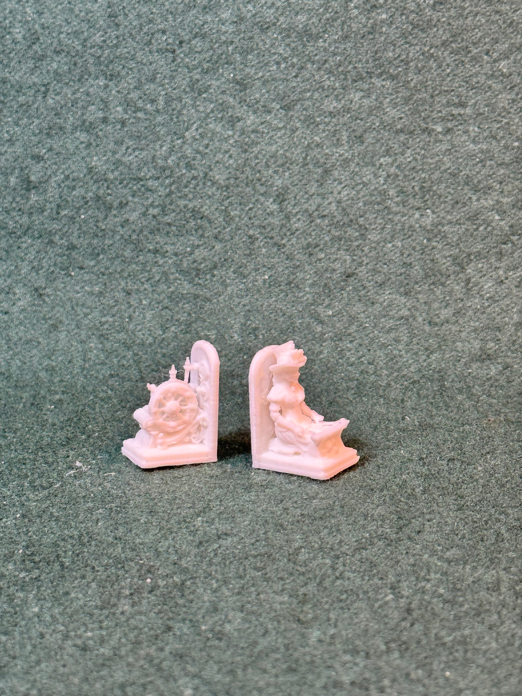 Puppenhaus Mini Viktorianische Buchstützen 5 Miniatur 1:12 Puppenstube