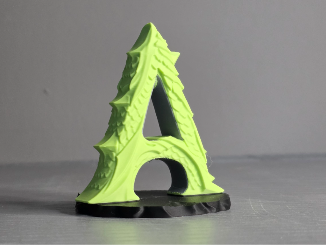 Drachenbuchstabe A Displayskulptur Figur Deko Statue Fantasy Mittelalter