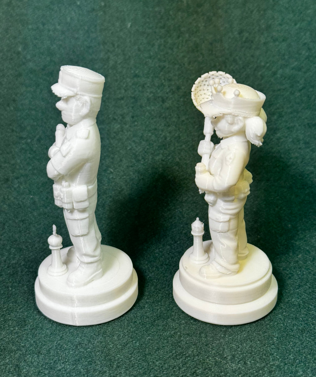 MENSCHEN HAC” Hunde vs Katzen vs Ungeziefer Figur Deko Statue Tierfigur