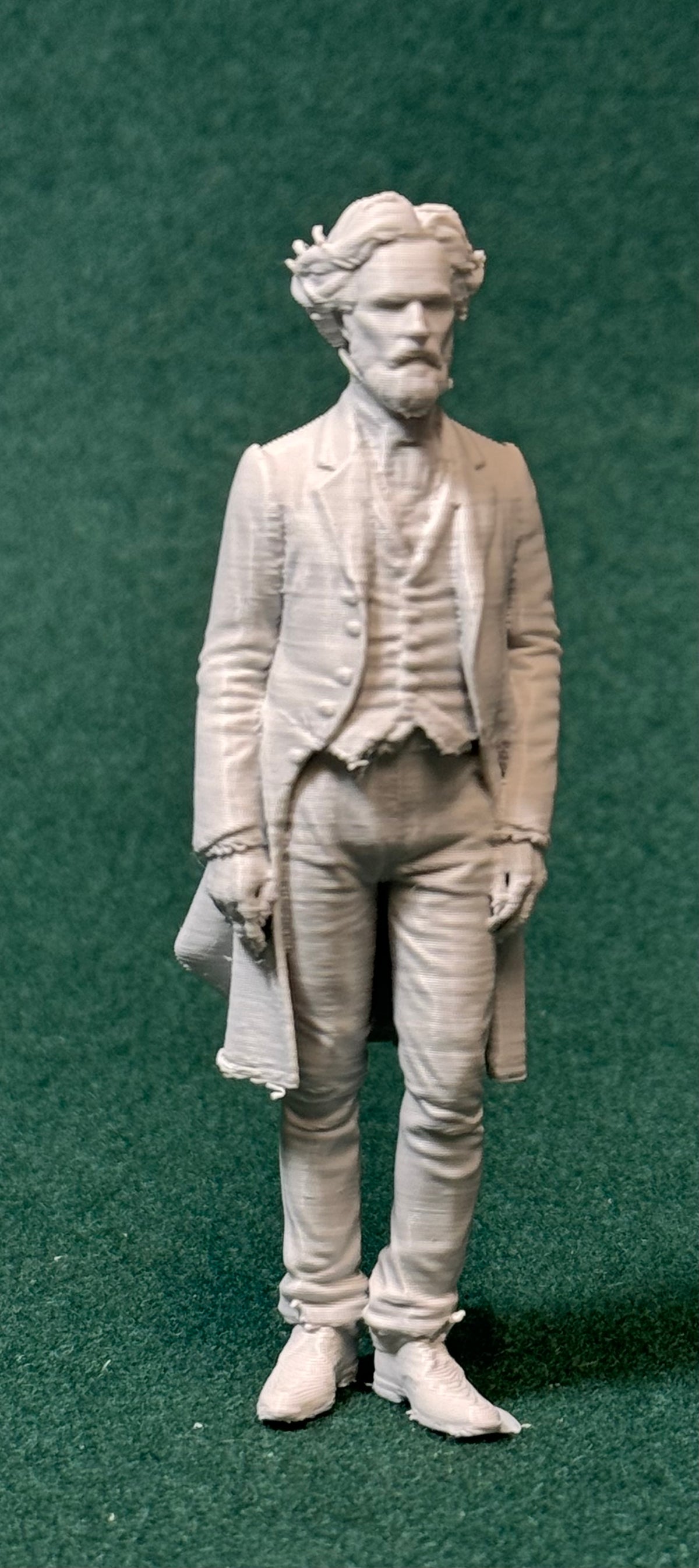 1880er 7 Männer der Oberschicht Personen 0023 Figur Deko Statue Fantasy