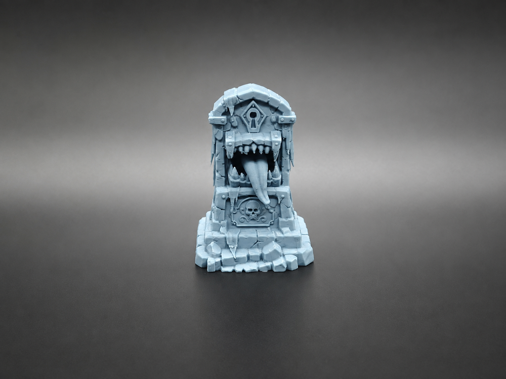 Verfluchtes Grabstein-Monster Halloween-Dekoration