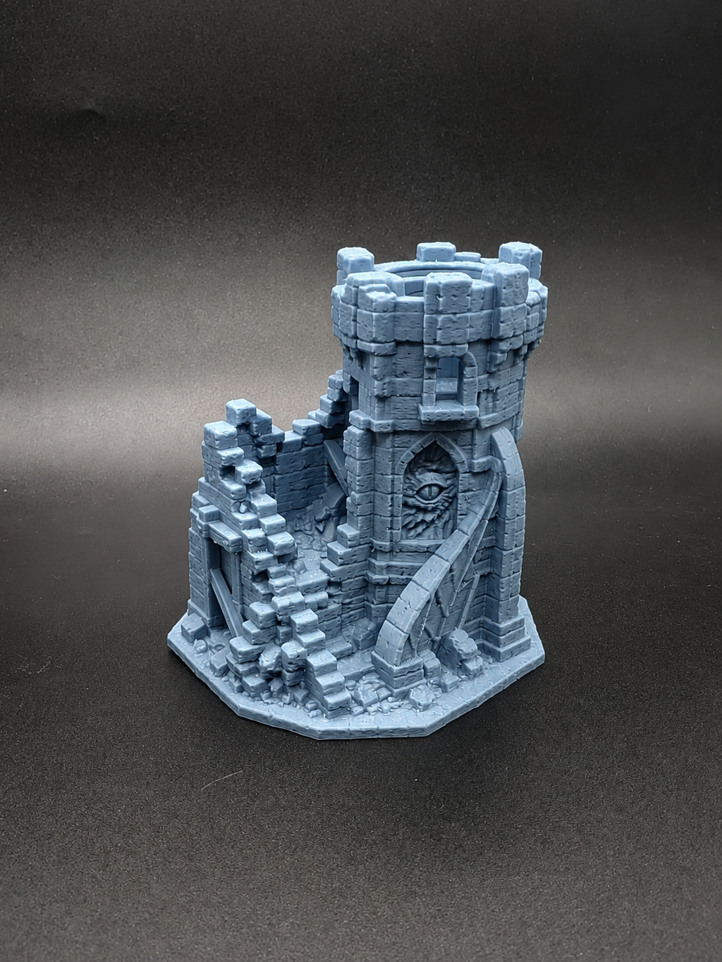Zerstörter Drachenturm RPG Tabletop-Gelände