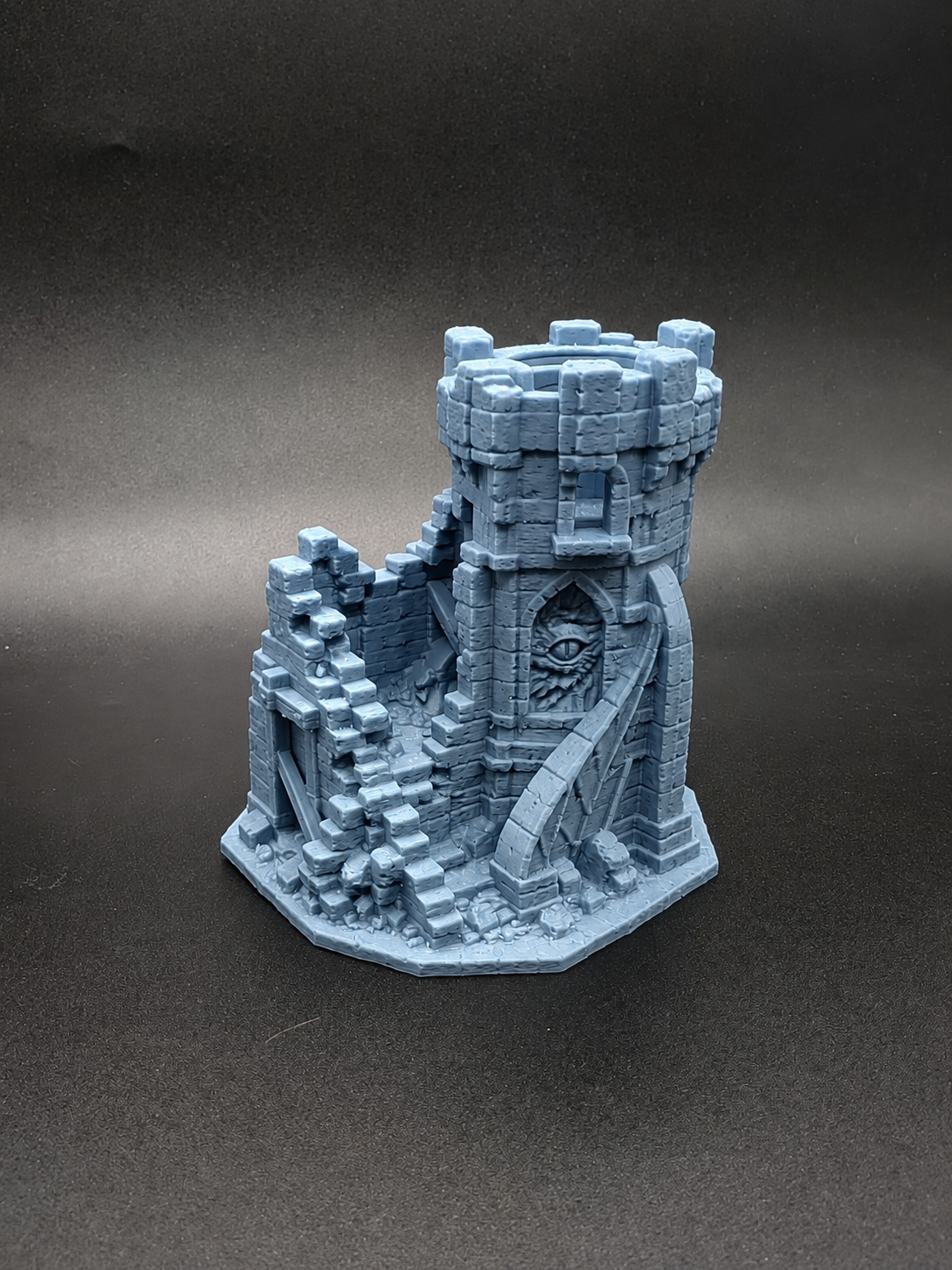 Zerstörter Drachenturm RPG Tabletop-Gelände