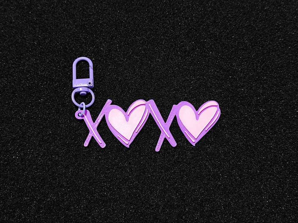 XOXO Crush Schlüsselanhänger Valentinstag Taschenanhänger Liebe Geschenk