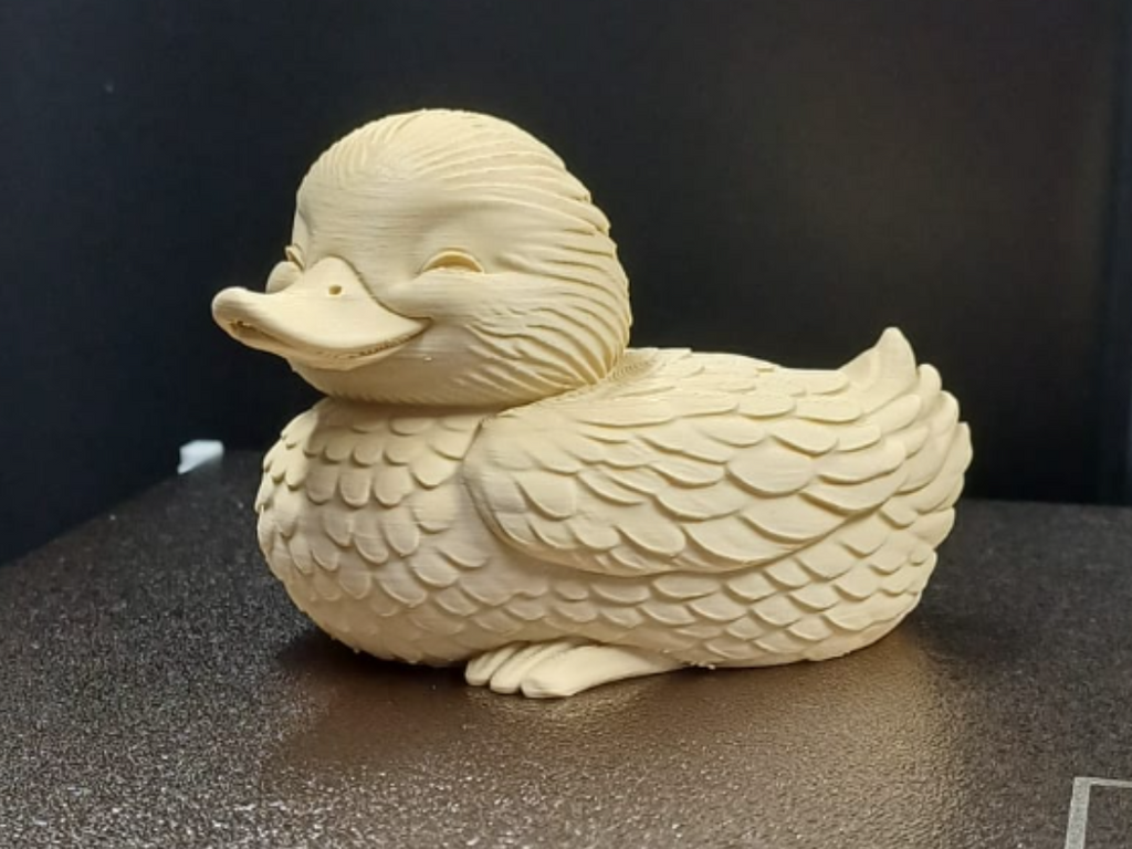 Sanfte kleine Ente Figur Deko Statue Tierfigur Tiere Tierliebhaber süß