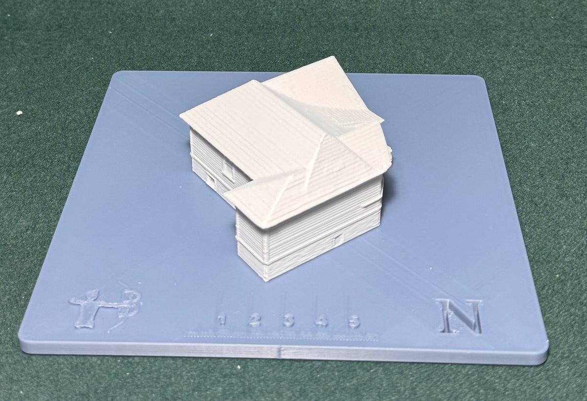 HO & N Struktur Queen Anne Cottage Modelleisenbahn H0 Spur N Diorama