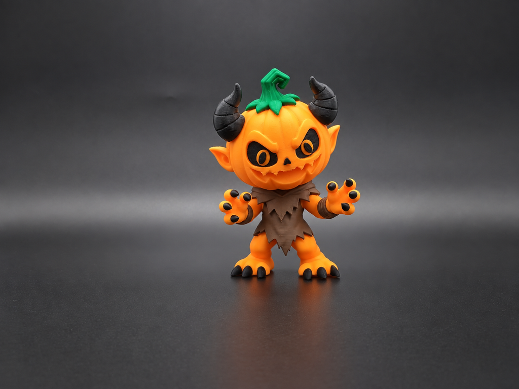 Chibi Jack-O’-Lantern Imp Figur Deko