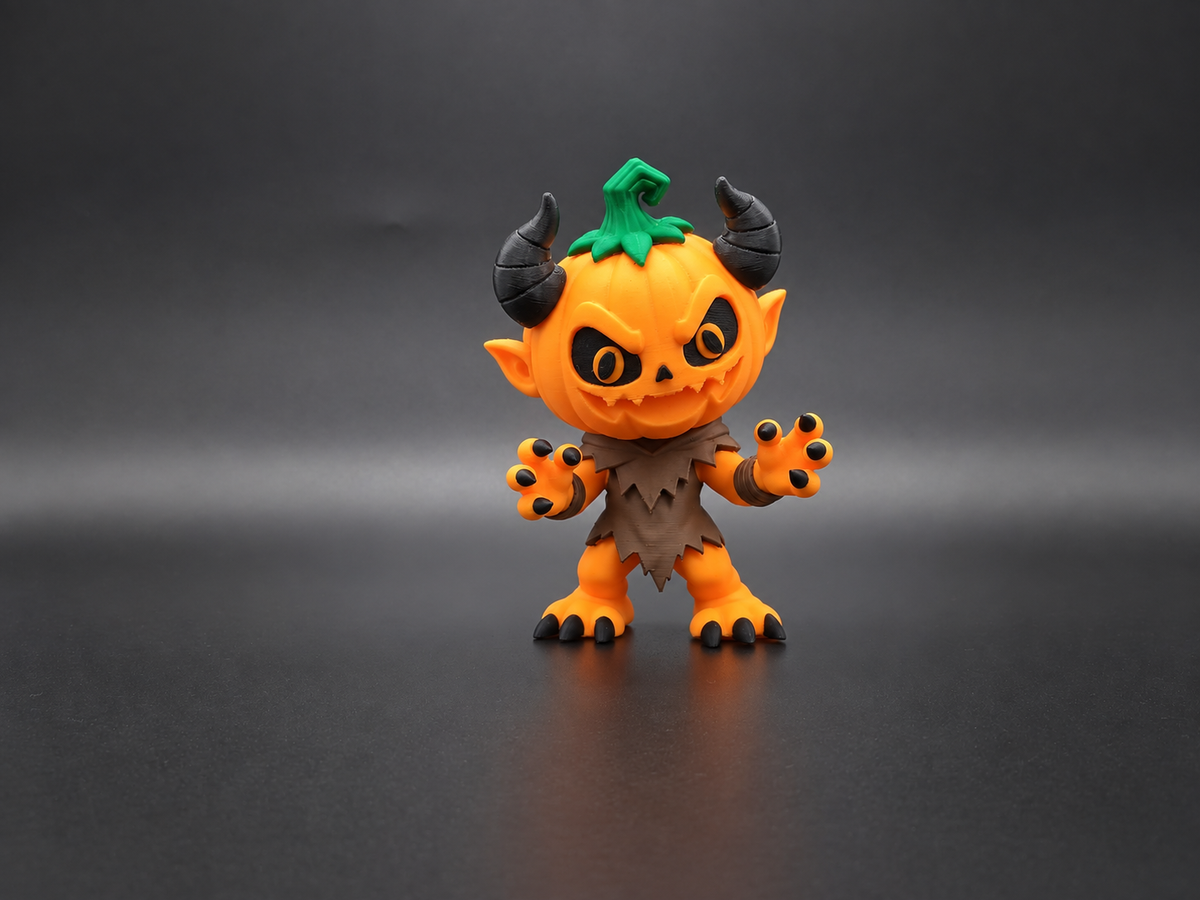 Chibi Jack-O’-Lantern Imp Figur Deko