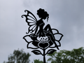 Feenblume 2D Wandkunst Wandbild Wanddeko Wanddekoration Fantasy Wohnzimmer