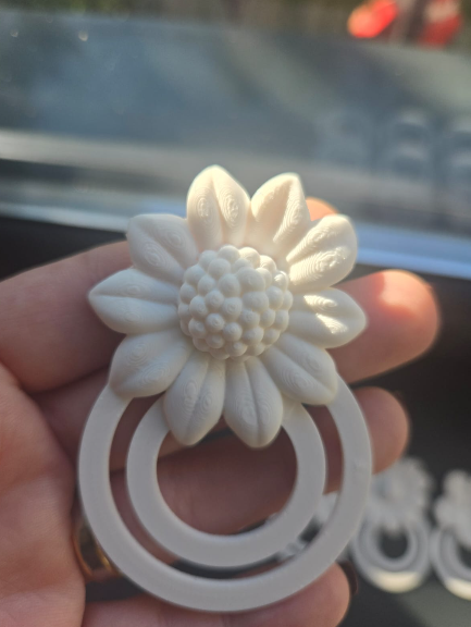Große Blumen-Seitenklammern 5 Designs Figur Deko Statue Skulptur Geschenk