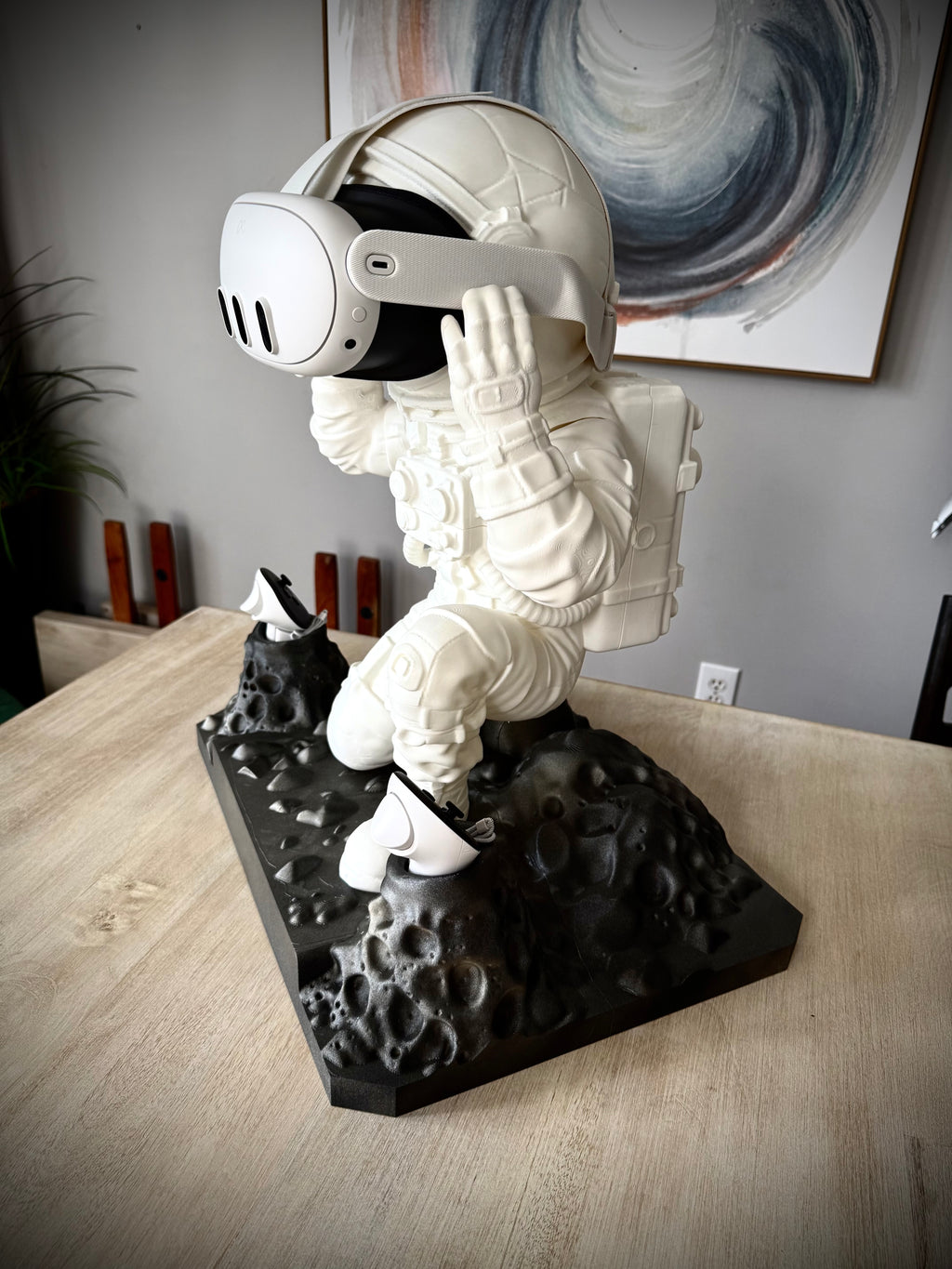 Ständer für VR-Headset Astronaut