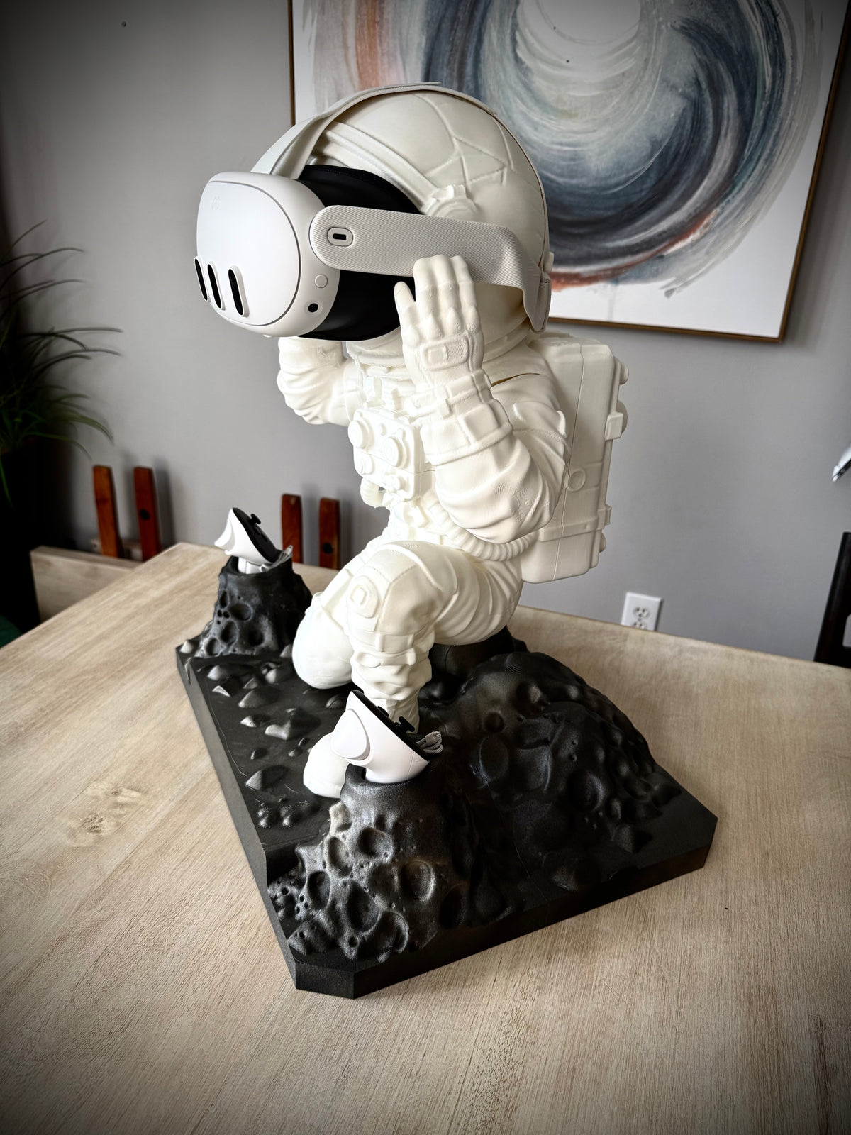 Ständer für VR-Headset Astronaut