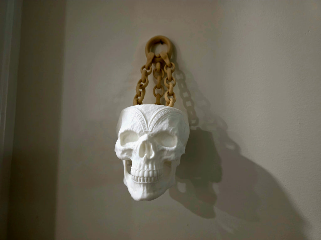 Totenkopf hängend Pflanztopf