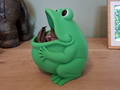 Chompy der Frosch Frosch-Aufbewahrungsschale & Süßigkeitenhalter Figur Deko