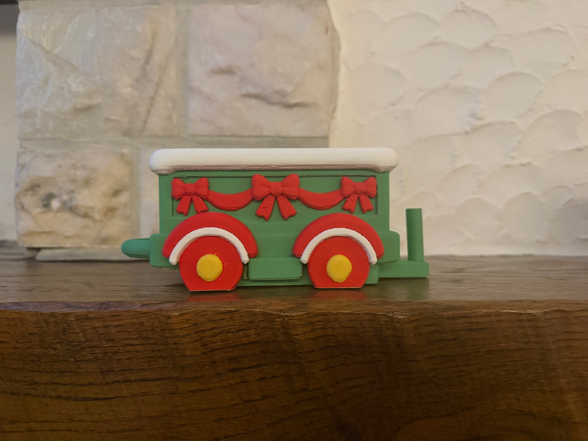 Weihnachtszug Deko modular mit Drehverschluss