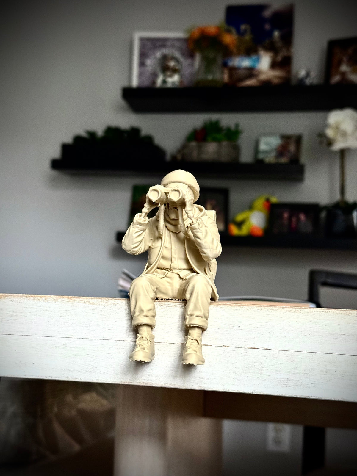 Totenkopf Kantenhocker Wanderer