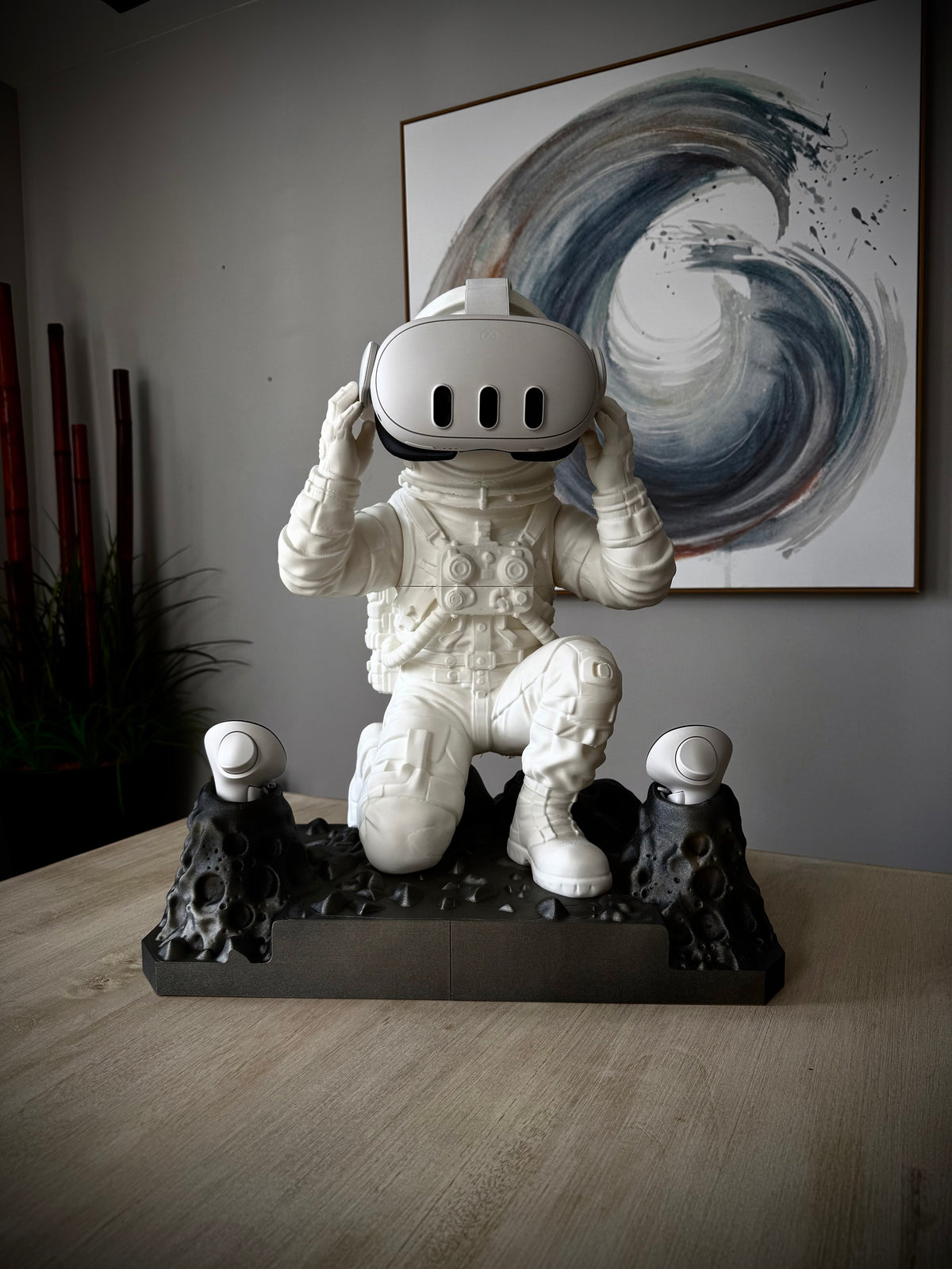 Ständer für VR-Headset Astronaut