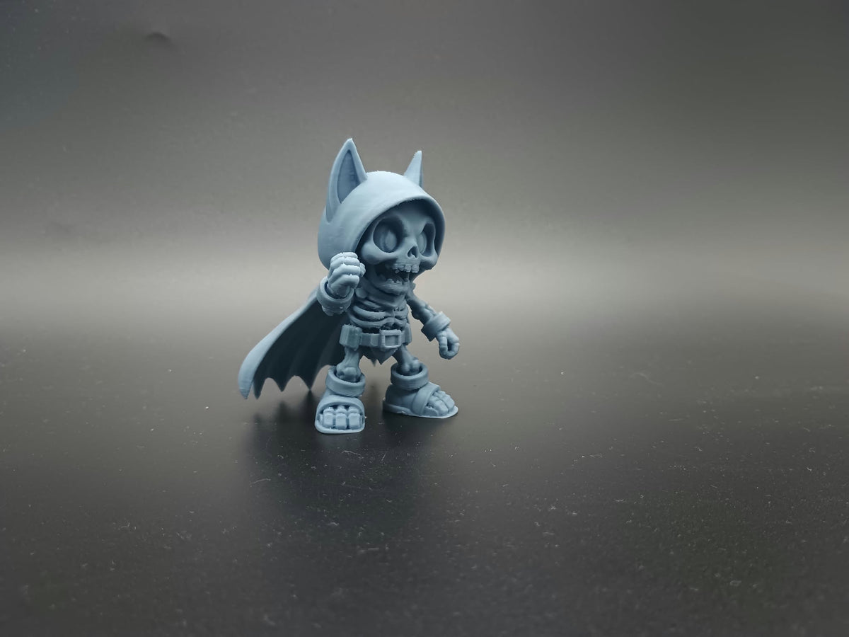 Fledermäuse und Knochen Halloween Untoter Heldenfigur