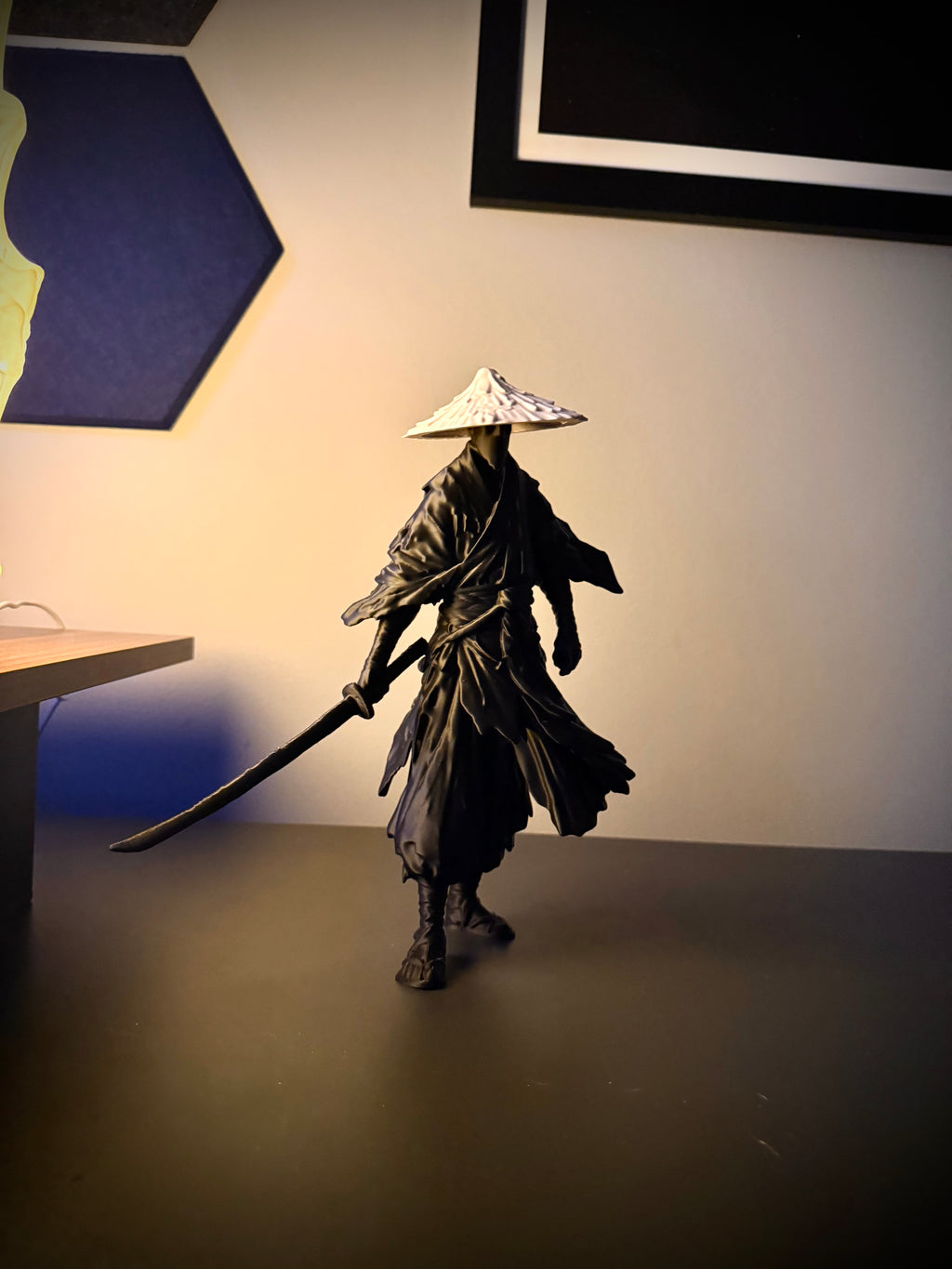 Statue Samurai Schreibtischdeko