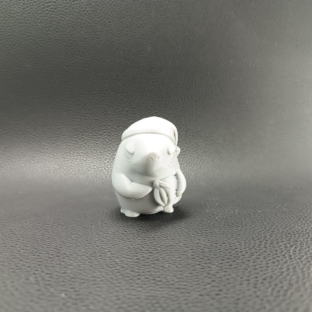 Mürrischer schläfriger Hai Chibi Figur Deko