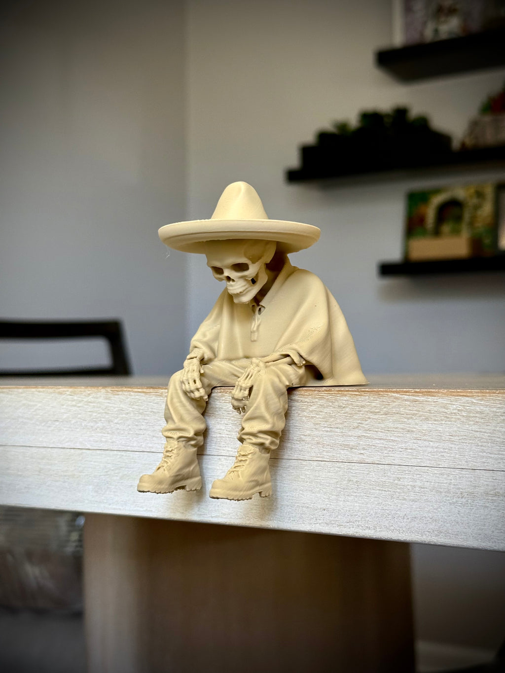 Totenkopf Kantenhocker Desperado