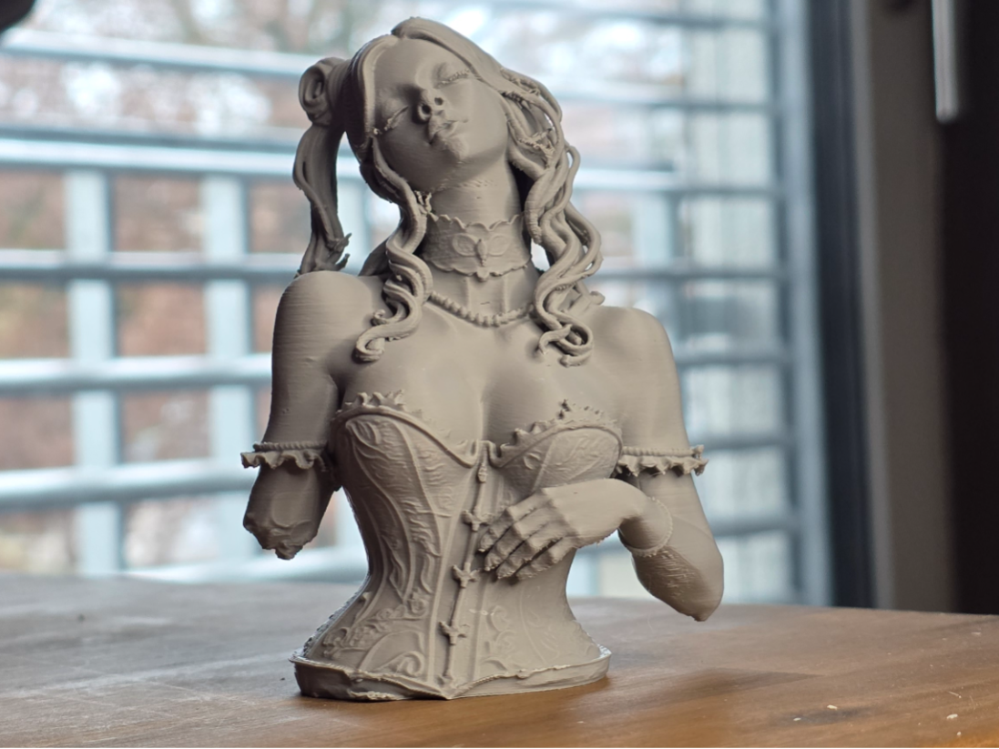 Barocke Mädchenbüsten-Skulptur Figur Deko Statue Dekoration Geschenk
