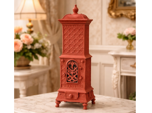 Klassische Viktorianische Ofen-Miniatur Figur Deko Statue Puppenhaus