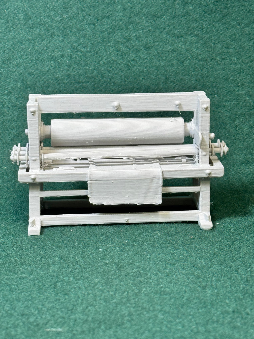 Puppenhaus Mini Viktorianische Wäschepresse Miniatur 1:12 Puppenstube