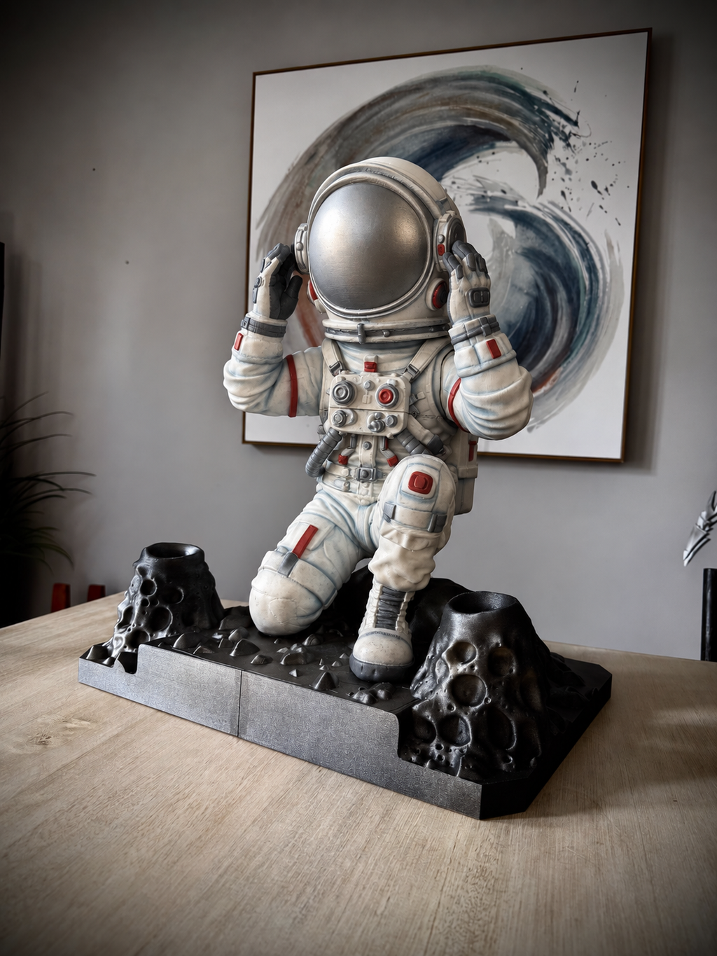 Ständer für VR-Headset Astronaut